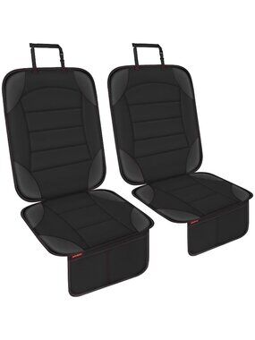 Car Seat Protector for Child Car Seat - Waterproof Non-Slip Leather
